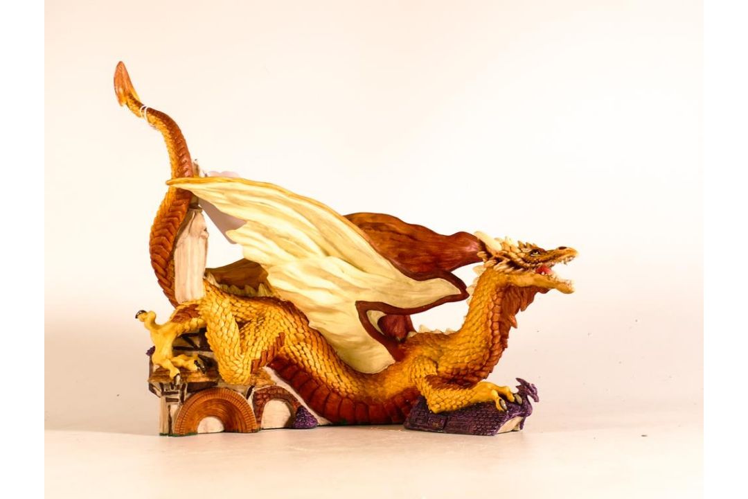 Enchantica Arangast Summer Dragon, EN2266, H24cm, boxed (box in poor condition) - Image 3 of 8