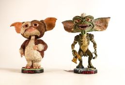 Neca Gremlins Gizmo & Stripe Head Knockers, height 18.5cm(2)
