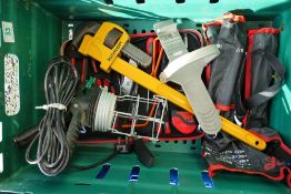 A collection of mainly unused hand tools including screwdrivers, spanners, pliers, etc (1 tray)
