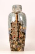 Cobridge stoneware Pendeen vase. Limited edition 17/150. Height 27cm. Boxed