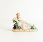 Kevin Francis lady figure Lillie Langtree, unmarked base.
