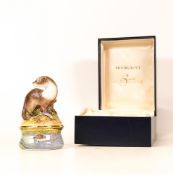Moorcroft enamel Otter Bonbonniere by Faye Williams , Limited edition 41/100. Boxed with