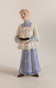 Rare Wade figure of a choir boy. Height 20cm