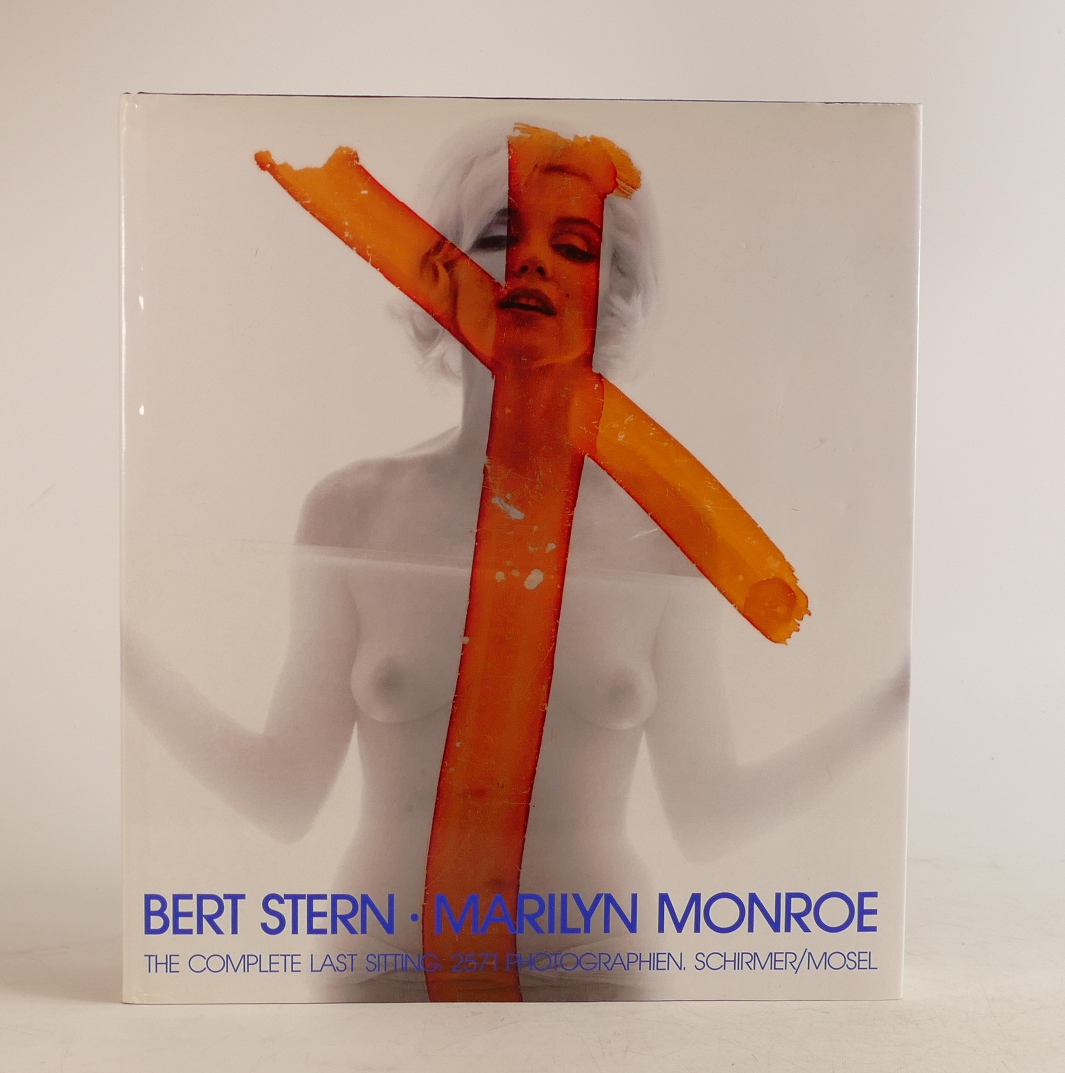 Hardback Marilyn Monroe The Complete Last Sitting book. 2571 photographs taken by Bert Stern