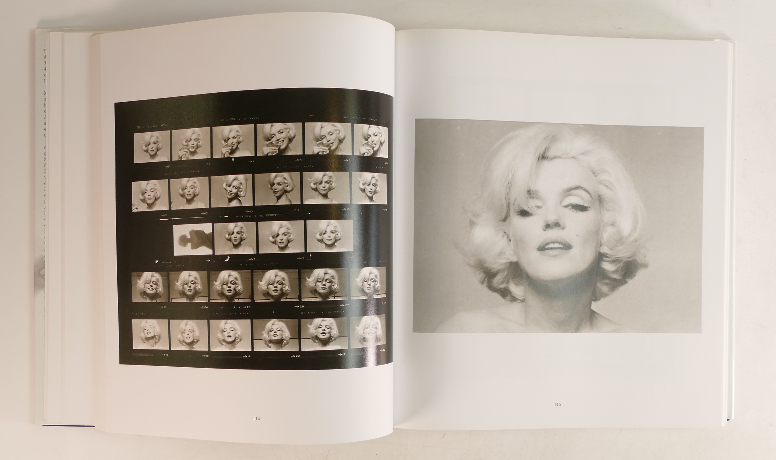 Hardback Marilyn Monroe The Complete Last Sitting book. 2571 photographs taken by Bert Stern - Image 3 of 5