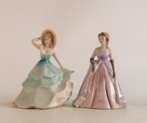 Wade My Fair Lady large figures painted in differents colours. (2)