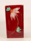 Anita Harris Daisy vase, gold signed to base, height 14cm