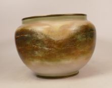 Crown Devon Pheasants large bowl, marked 0865 to base, diameter 28cm