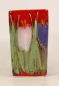 Anita Harris Crocus vase, gold signed to base, height 12cm