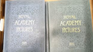 Five Editions of Royal Academy Pictures to include 1914,1896, 1898, 1902 and 1909 (5)