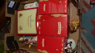 A collection of Royal Doulton Bunnykins figures to include Cinderella DB231, Graduation Day DB286,
