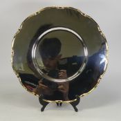 De Lamerie Fine silver plated gilt layplate/tray, specially made high end quality item, new and Made