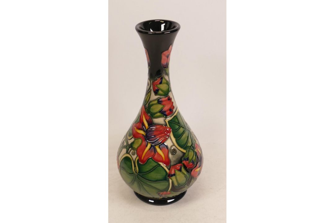 Moorcroft Palmata vase . Dated 1999 , height 23.5cm