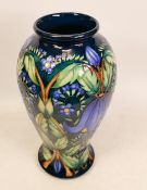 Moorcroft Alpina vase. Limited edition 23/100 , dated 2004 . Signed by designer A Amison. Height