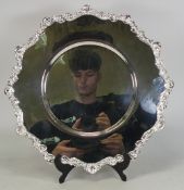 De Lamerie Fine silver plated gilt layplate/tray, specially made high end quality item, new and Made