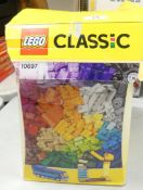 A collection of Lego classic pieces