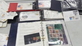 A collection of first day covers from the 60's, 70's & 80's together with Irish stamps ( 1 box)