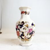 Masons vase in the Mandalay design, h.20.5cm.