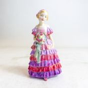 Royal Doulton early figure The Little Bridesmaid HN1433, dated 1930.