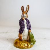Beswick prototype Beatrix Potter figure Peter and the Pocket handkerchief in a different