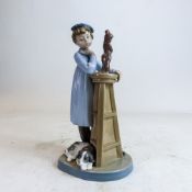 LLadro figure The Little Sculptor, model 5358, h.21cm.