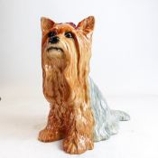 Beswick large fireside model of a Yorkshire Terrier, h.26.5cm.