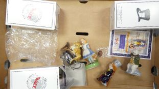 Wade Alice in Wonderland Figures to include White Rabbit, Mad Hatter, Alice and The Dormouse