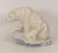 Boxed Wade Winter Wonderland Mother Polar Bear & Cubs