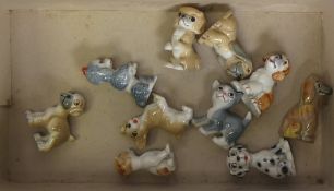 Wade figures to include Bengo, Percy, Simon, Bruno, Droopy, Mitzi the cat, etc (10)