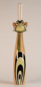 Lorna Bailey tall Stretchy Cat vase. Height: 43cm