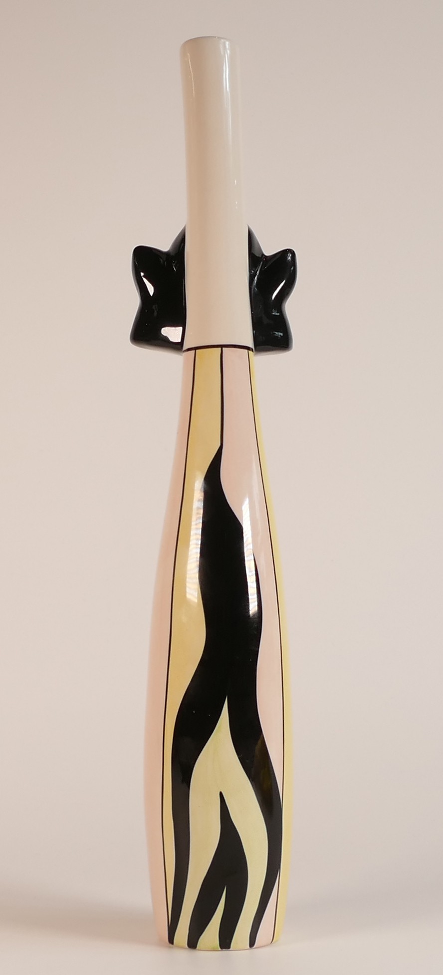 Lorna Bailey tall Stretchy Cat vase. Height: 43cm - Image 3 of 3