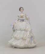 Royal Doulton lady figure Shall I Compare Thee HN3999, with cert
