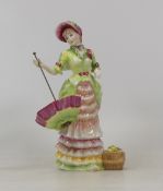 Royal Doulton British Sporting Heritage lady figure Henley HN3367, with cert (umbrella loose from