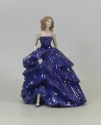 Royal Worcester lady figure Laura, figure of the year 2005, with cert.