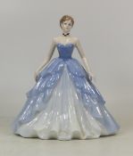 Coalport lady figure Evening Elegance, with cert.