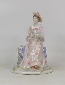 Royal Worcester The Country Diary of an Edwardian Lady CW583, with cert.