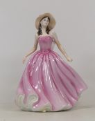 Royal Doulton lady of the year 2002 figure Georgina HN4237, with cert