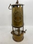Eccles Type 6 Miners Lamp, likely used in Whitfield Colliery