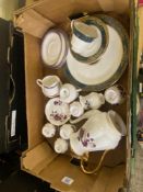 A Mixed Collection of Teaware to include Paragon, Royal Doulton Carlisle and Royal Sheridan items (1