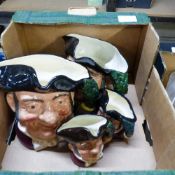 Royal Doulton, Five Character Jug Mine Host in various sizes