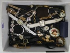 A Collection of mostly Watches including Gold Plated Ladies Rotary Wristwatch, Citron examples, Gold