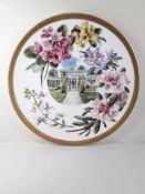 Royal Doulton, Four Plates from The Chatsworth Floral Collection (4)