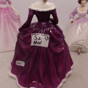 Royal Doulton, Three Lady Figures Belle HN4235, Ashley HN3420 and Gloria HN3200 (seconds) (3)
