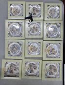 Royal Doulton, Ten Boxed Brambly Hedge Collectors Plates (1 Tray)