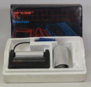 Boxed Sinclair ZX Printer. Unchecked and untested.