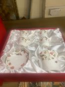 A Mayfair by The Sea Boxed Teaset including Teapot, Cups and Saucers