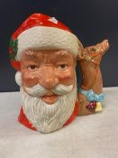 Royal Doulton, Large Character Jug Santa Claus D6668