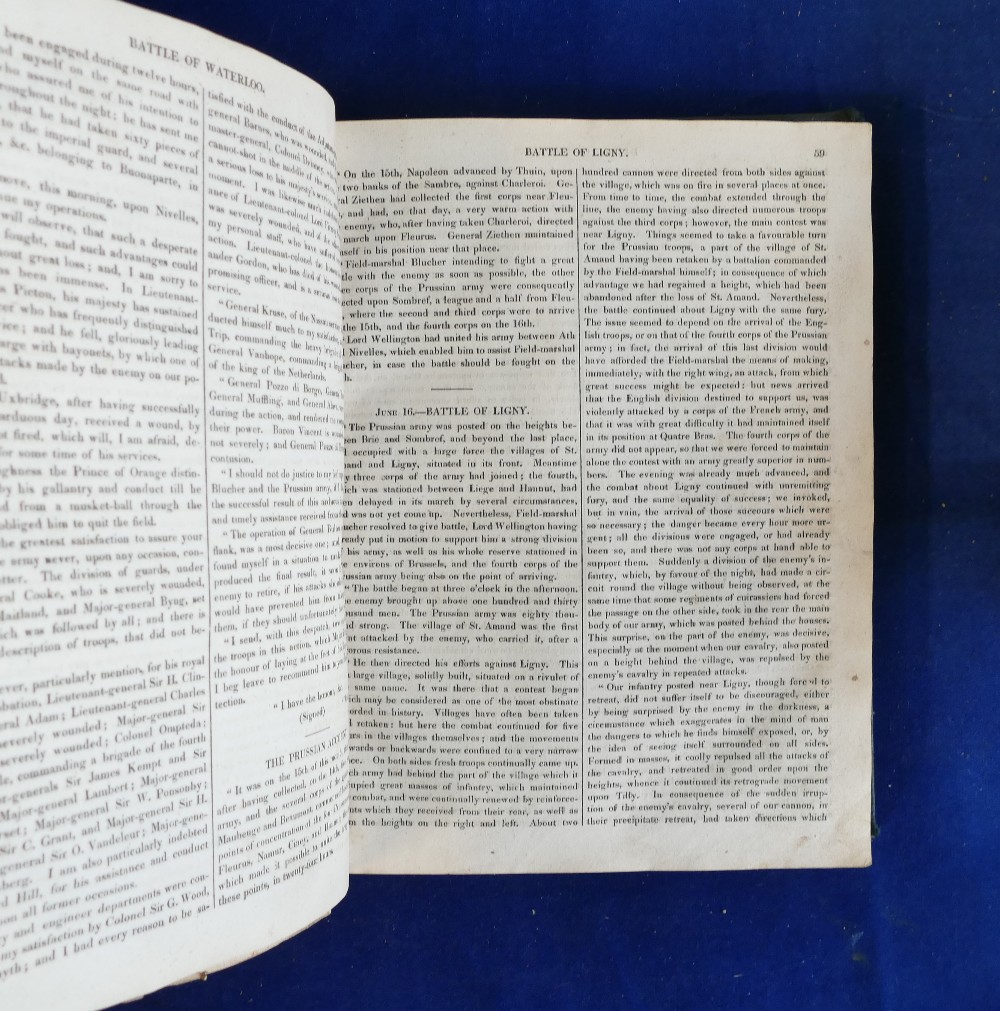 Christopher Kelly, The Memorable Battle of Waterloo. Published by Thomas Kelly Paternoster Rose. - Image 3 of 6