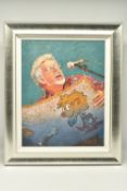 ROLF HARRIS (AUSTRALIA 1930-2023) 'ROLF SINGS', a signed limited edition print on canvas board,