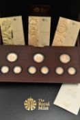 THE ROYAL MINT LONDON 2012 CITIUS ALTIUS FORTIUS COIN SET, (Faster Higher Stronger) gold nine coin